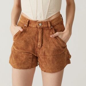 Urban Outfitters Corduroy Cutoff Carpenter Shorts